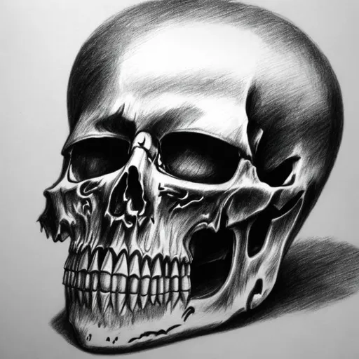 Prompt: Pencil drawing of your death