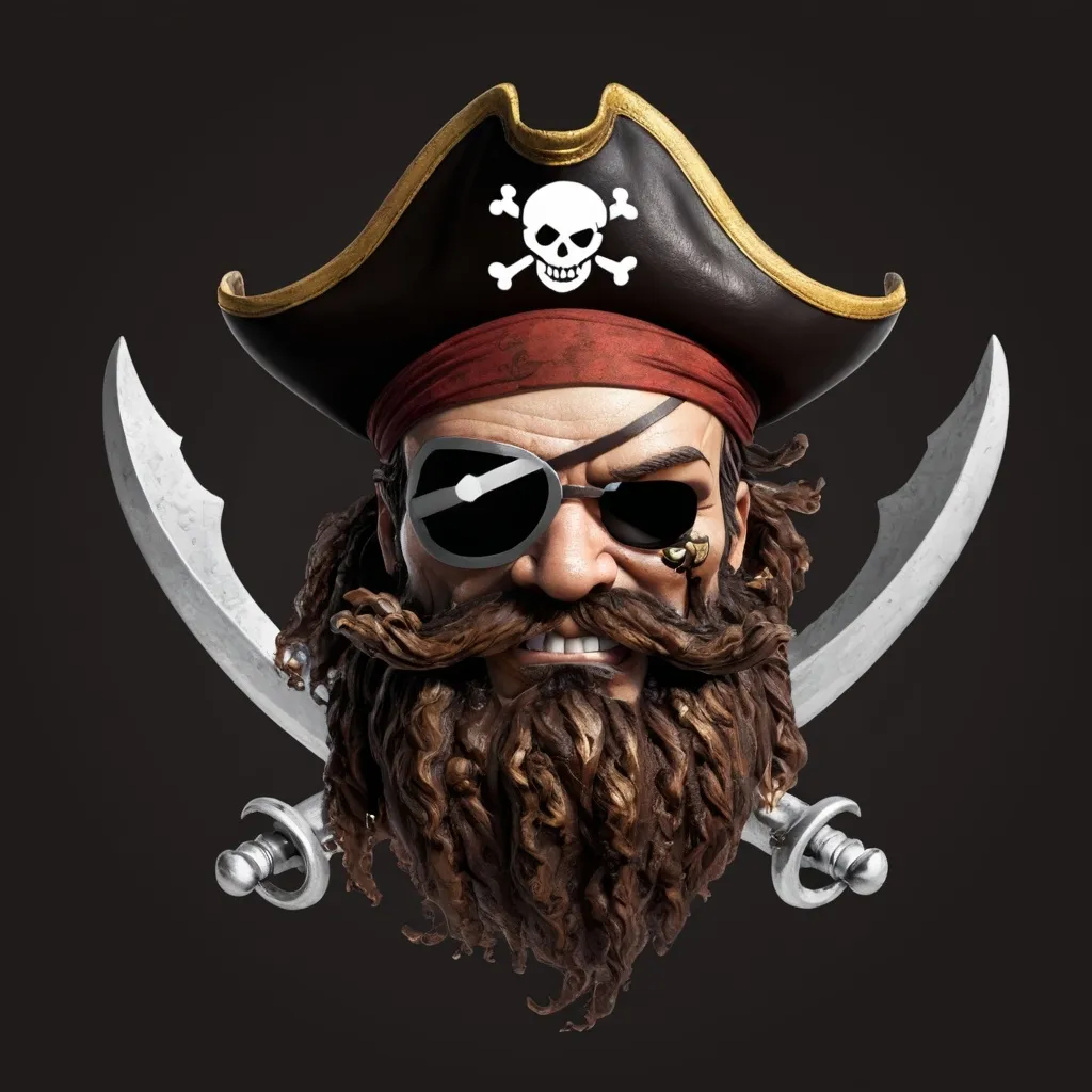 Prompt: poop pirate