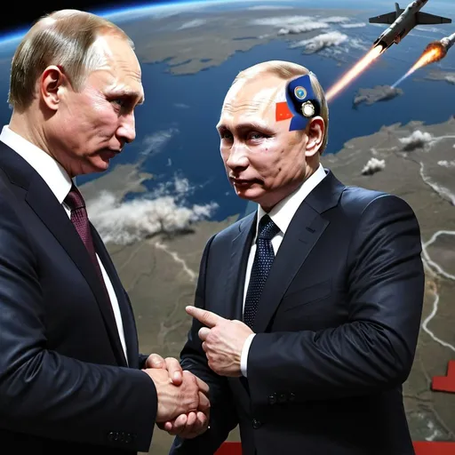Prompt: putin will not win the war without nuke it from orbit