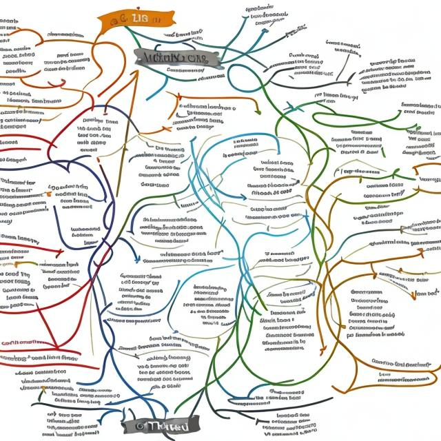 Prompt: Mindmap heaven and hell