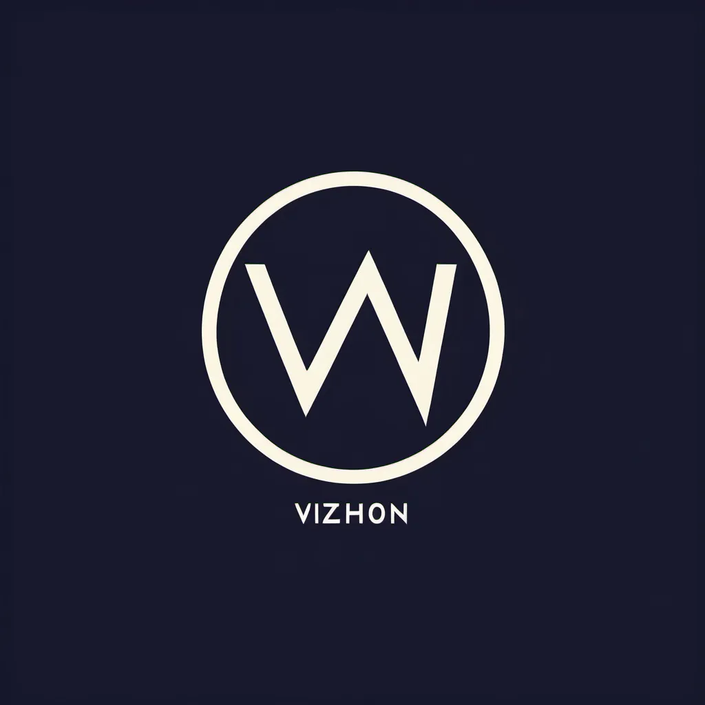 Prompt: VizHON company logo