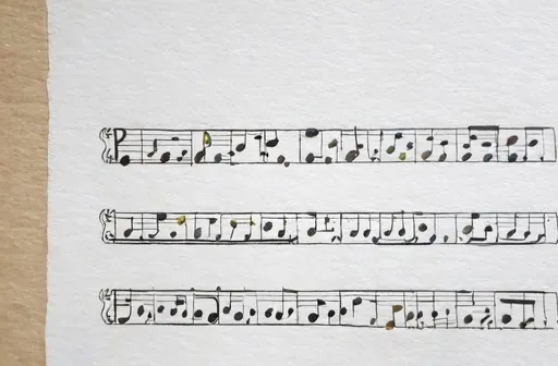 Prompt: sheet music christmas