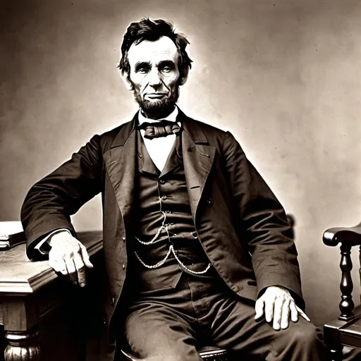 Prompt: John Wilkes Booth assassinated United States President Abraham Lincoln at Ford's Theatre  
