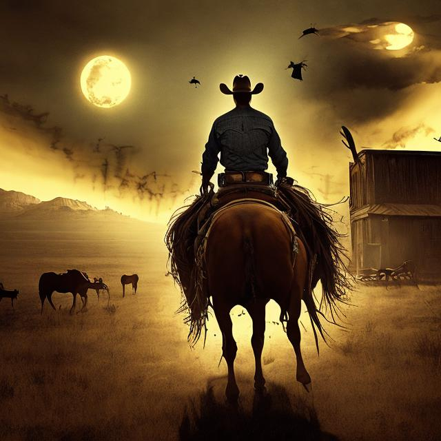 Prompt: cowboy apocalypse


