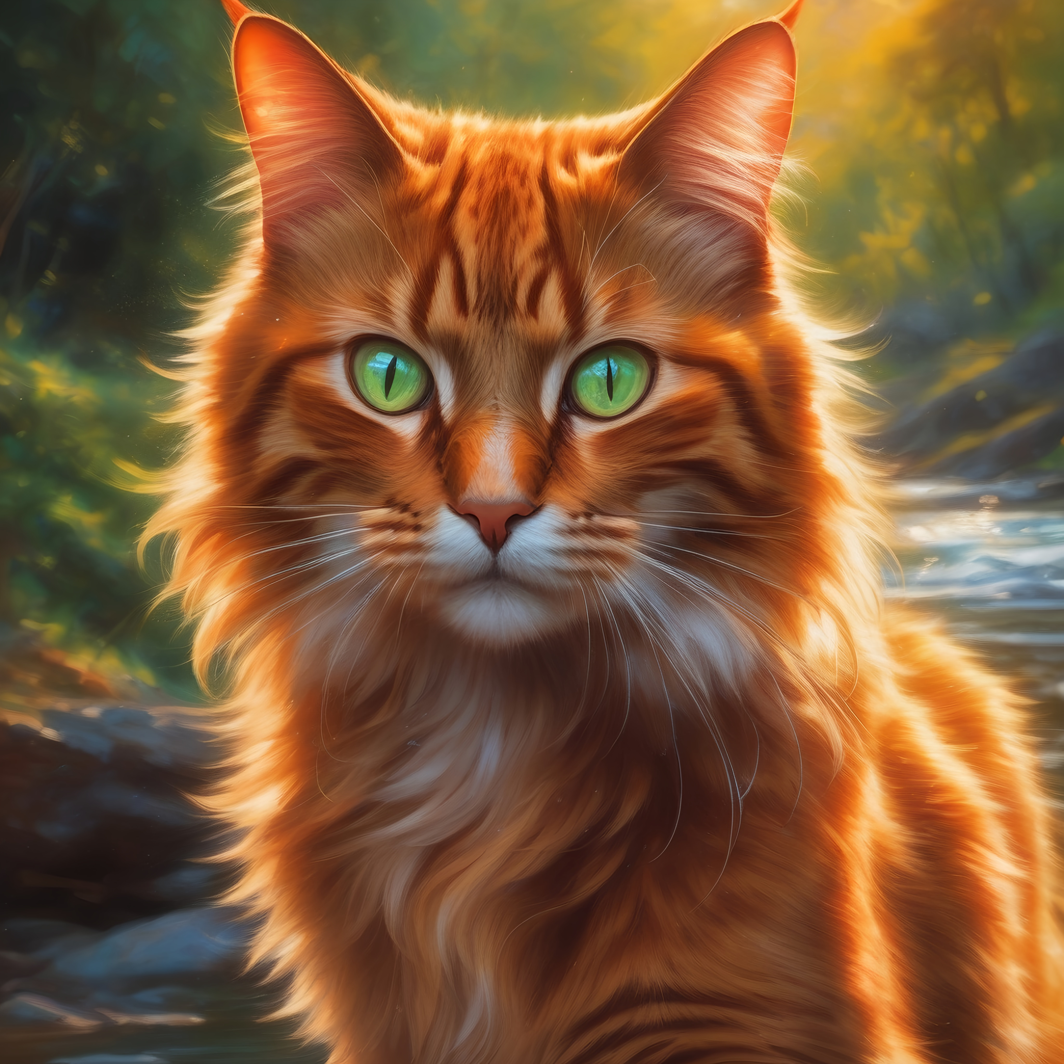 Warrior Cats Firestar Sticker by Golden Mane 