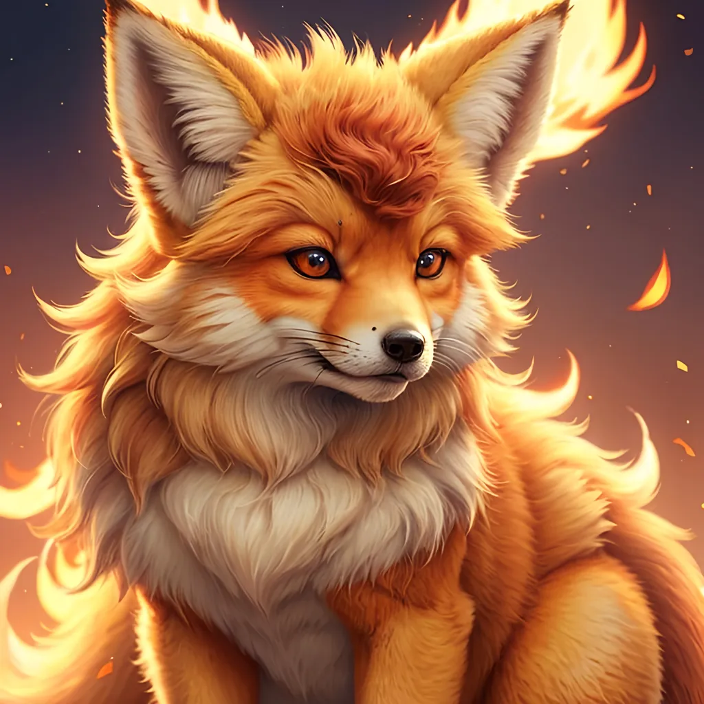 Prompt: {Alolan Vulpix}, growling, fox, kitsune, detailed artwork, portrait, 8k, detailed background