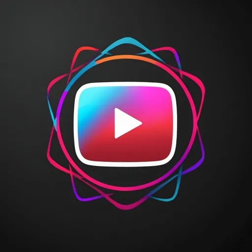 Prompt: A YouTube logo with a tik tok logo but better with nice stuff added on