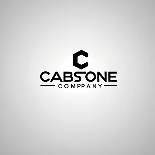 Prompt: create a logo for our cabinet company, CabStone. Make the logo modern and minimalist

