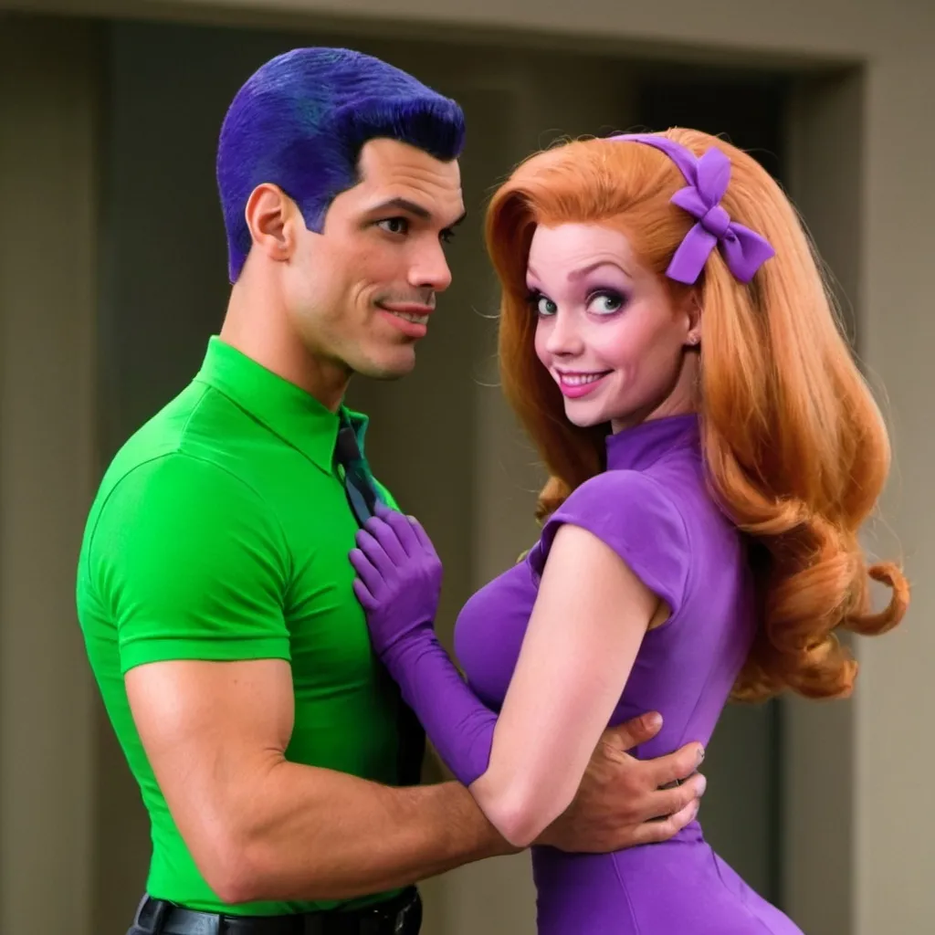 Prompt: Deuce Gorgon and Daphne Blake