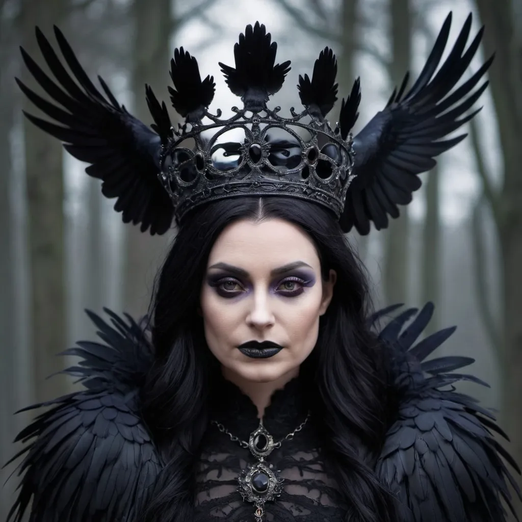 Prompt: Raven Queen