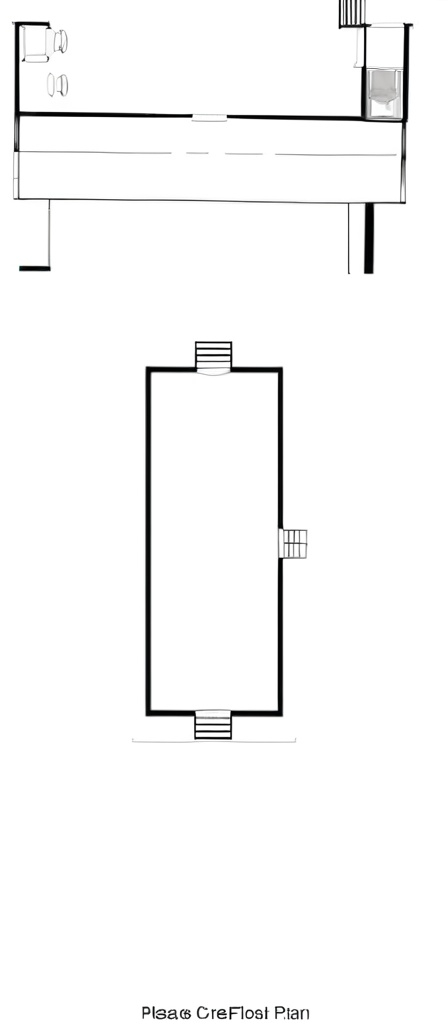 Prompt: Please create a house floor plan for below size .