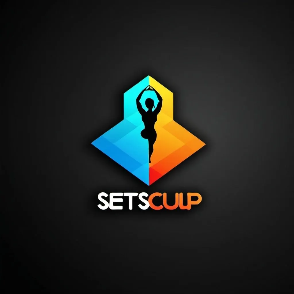 Prompt: I need a logo for my mobile application.
The name of the application is "setSculpt". It is a fitness application.
I would like to have a colorful logo