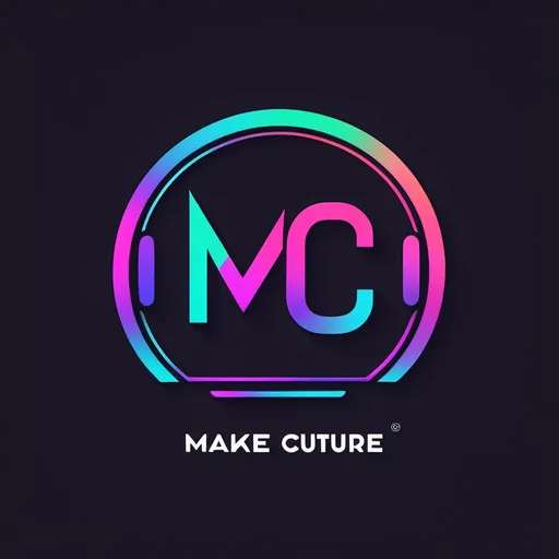 Prompt: (logo design), modern, dynamic, featuring high-quality speakers, sleek and simplistic, bold colors, crisp outlines, vibrant graphics, energetic vibe, high impact, suitable for music-themed branding, professional aesthetic, emphasizes rhythm and sound, balanced layout, visually striking composition, attention-grabbing. with the text: mc music, make it more mature and less colorful