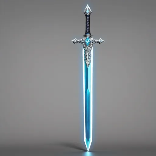 Prompt: Diamond sword
