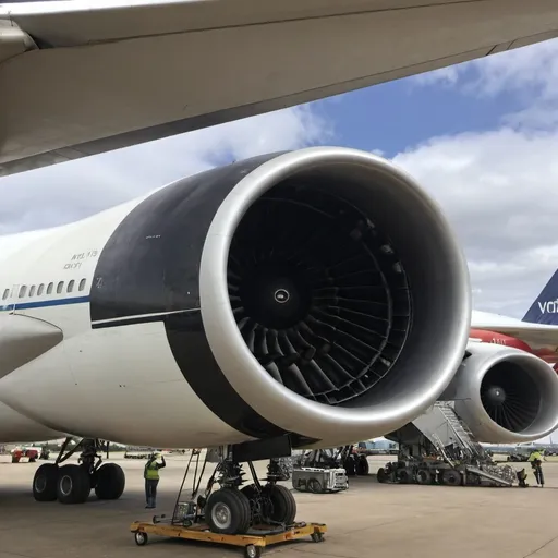 Prompt: 747 40 engines
