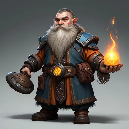 Prompt: Dwarf Warlock