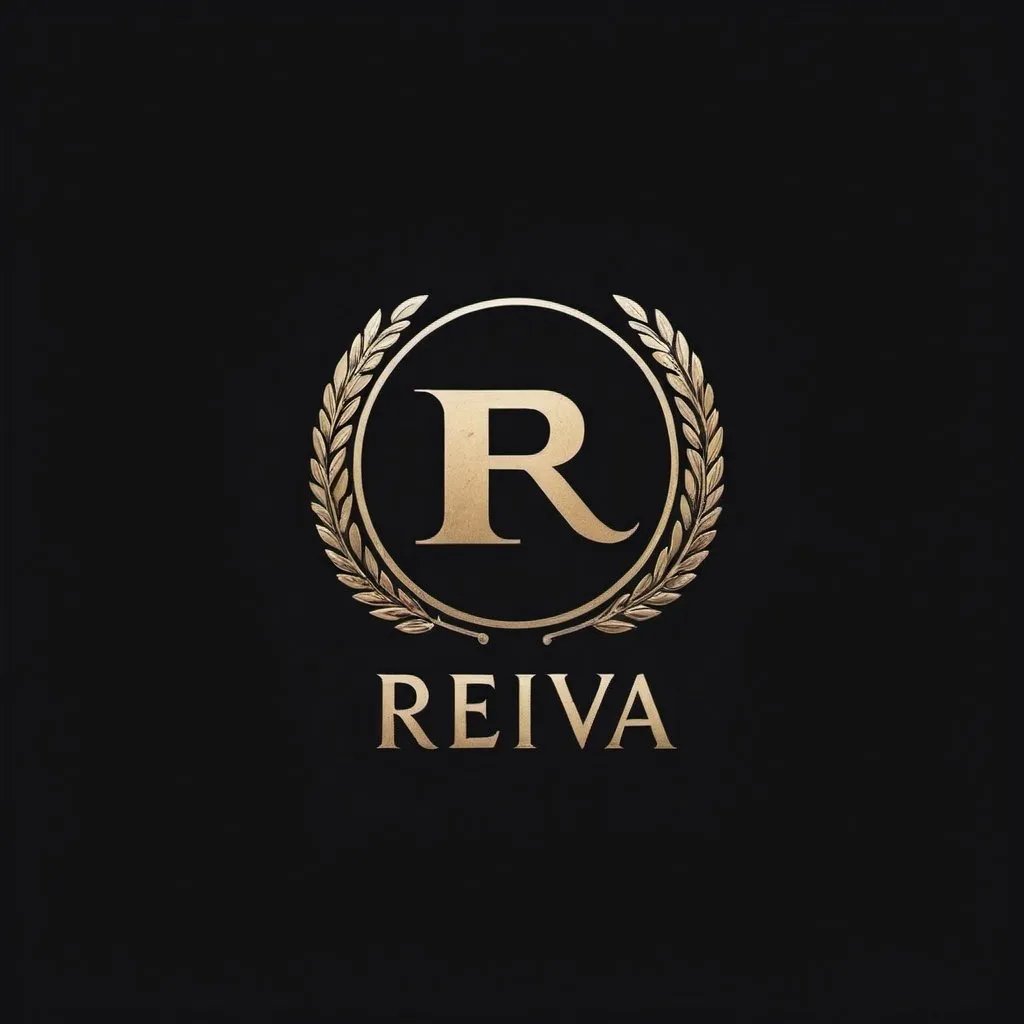 Prompt: A logo for a company specialising in film finance the company is called reviva capital i want it simple but effective. Think like the tick Nike has its simple but effective  but make it unique out the box and clean elegant old money design. It needs to be more regal. Something similar to the royal Italian symbol this ⚜️