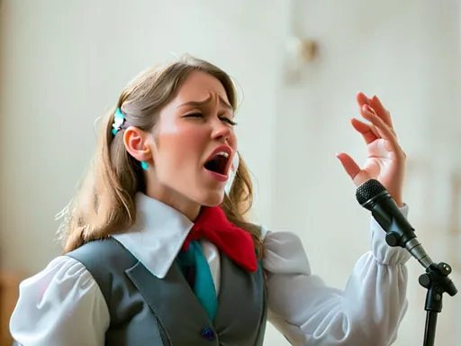 Prompt: Singing 