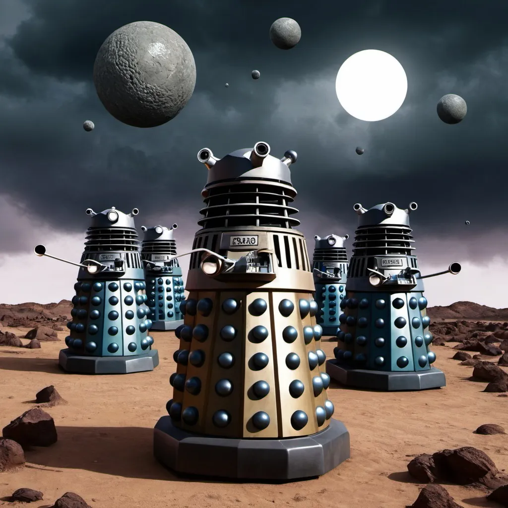 Prompt: The Skaro degradations
