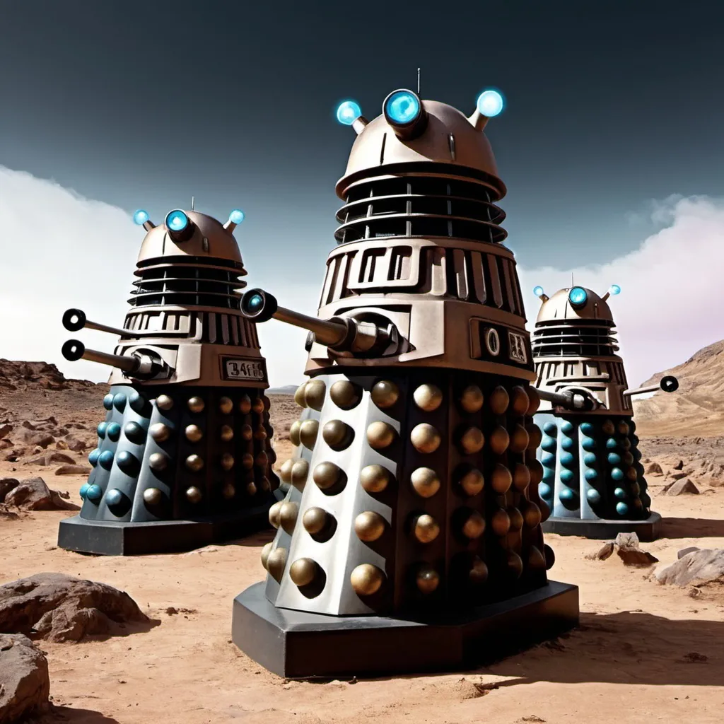 Prompt: The Skaro degradations
