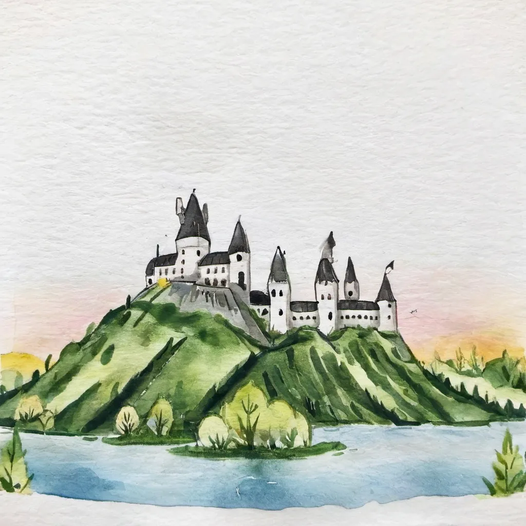 Prompt: hogwarts womping willow landscape