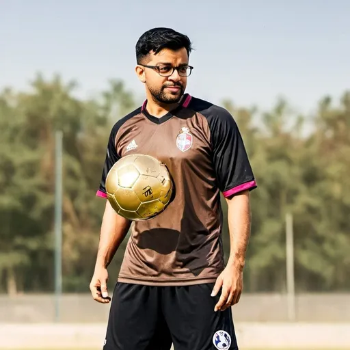 Prompt: use the provided picture face and 3D rendering of a men footballer holding a Champion League football, intense athletic pose, professional footballer, stadium background, high quality, realistic, sports, dynamic action, champion league, detailed jersey, focused expression, vibrant colors, dynamic lighting