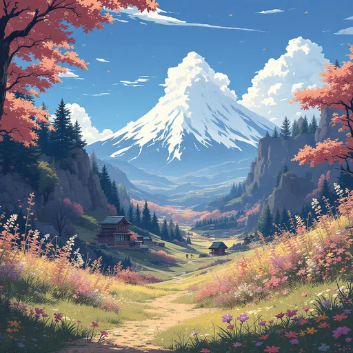Prompt: Ghibli images generator 