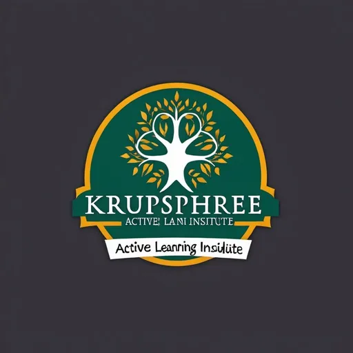 Prompt: create logo named krupashree excellence active learning institute
