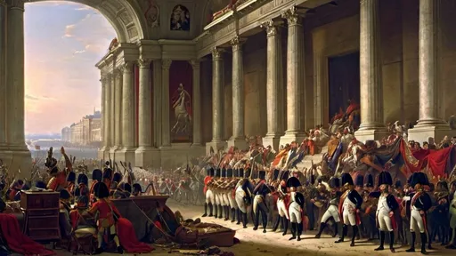 Prompt: The moment of the conquest of Europe by Napoleon
