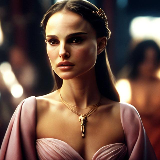 Prompt: Natalie Portman as a goddess