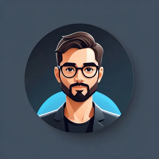 Prompt: Create a stylish avatar for my Telegram account named 'IconaRef'. The design should be compact, bold, and visually striking, optimized for a small circular profile picture. Prominently include the project name 'IconaRef' in a sleek, modern font, making it a central element of the composition. Surround it with a minimalist yet eye-catching background—think gradients, subtle geometric shapes, or a hint of tech-inspired flair. Use vibrant colors like deep blue, neon green, or violet to make it pop, while keeping it clean and recognizable at a small size."