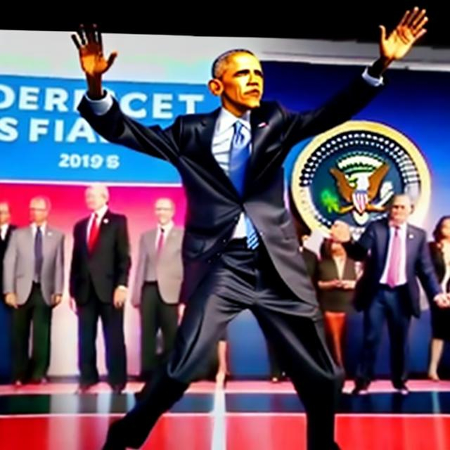 Prompt: obama hitting that whip and nae nae
