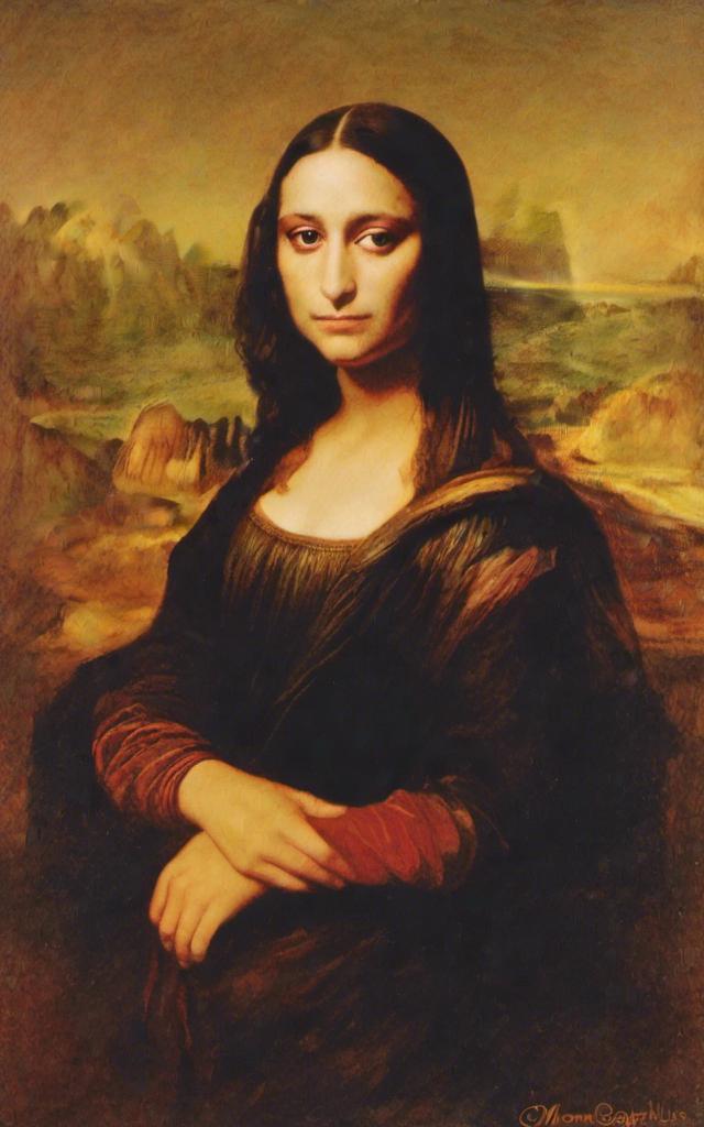 Prompt: Victorian era portrait of Mona Lisa
<mymodel>
