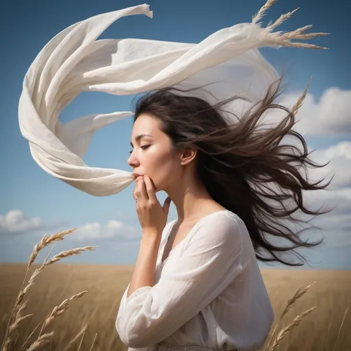 Prompt: Create a piece that explores the concept of "whispers in the wind." Let your imagination roam freely as you interpret the idea of secrets, messages, or tales carried by the breeze