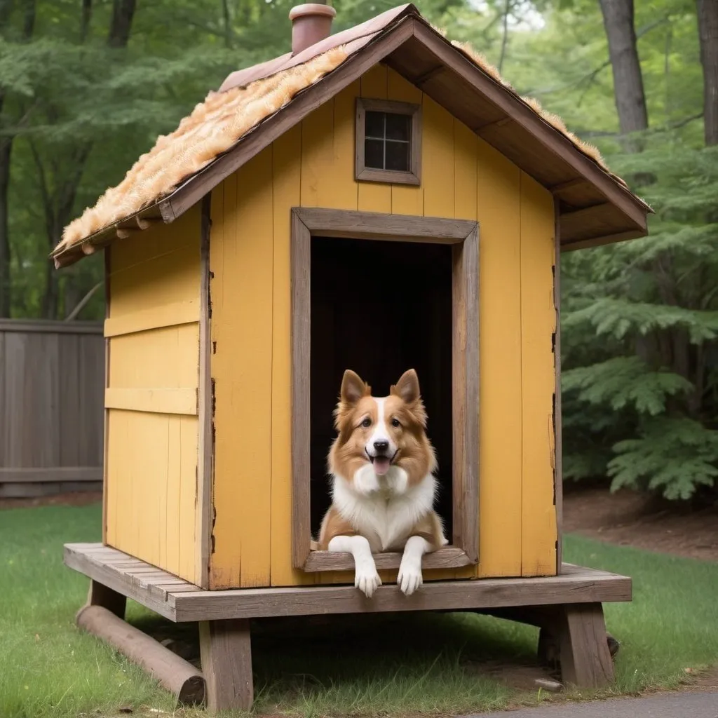 Prompt: "you're riding in a  in chicken wire  and the doors falls off, how many pancakes can fit in a doghouse"