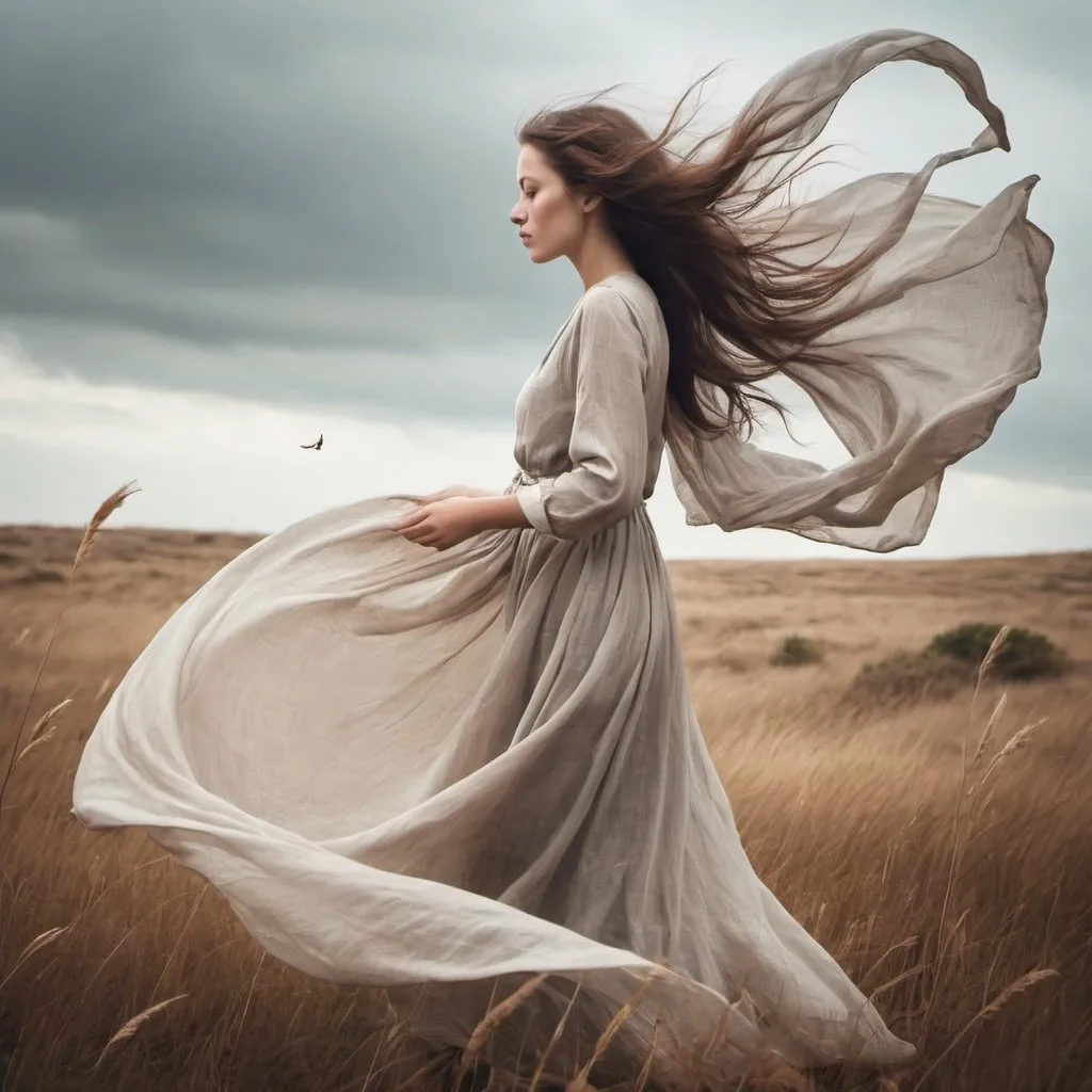 Prompt: Create a piece that explores the concept of "whispers in the wind." Let your imagination roam freely as you interpret the idea of secrets, messages, or tales carried by the breeze