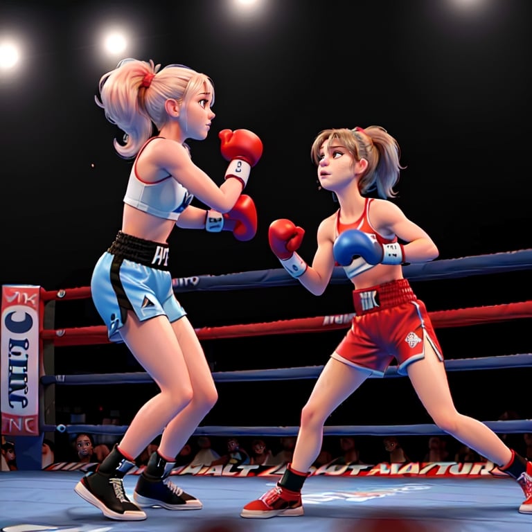 A 21 year old Woman Knocks Out Boyfriend In An Offic 