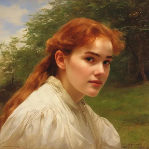 Prompt: Anne Shirley at age of 21, by L. M. Montgomery <mymodel>
