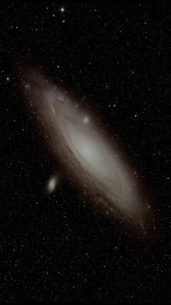 Prompt: The Andromeda Galaxy M31  remove my  watermark

a very large object in the sky with stars around it and a black background with a white border around it, Dennis Ashbaugh, space art, astrophotography, an ultrafine detailed painting