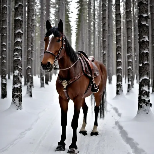 Prompt: WHOSE woods these are I think I know.
His house is in the village though;
He will not see me stopping here
To watch his woods fill up with snow.

My little horse must think it queer
To stop without a farmhouse near
Between the woods and frozen lake
The darkest evening of the year.

He gives his harness bells a shake
To ask if there is some mistake.
The only other sound's the sweep
Of easy wind and downy flake.

The woods are lovely, dark and deep.
But I have promises to keep,
And miles to go before I sleep,

Stopping by Woods on a Snowy Evening by Robert Lee Frost   Written in 1922 