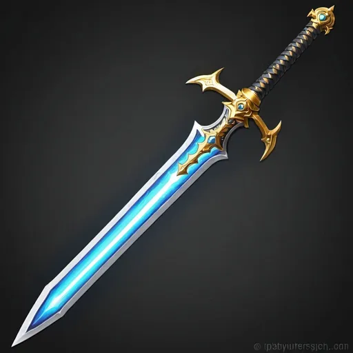 Prompt: Light striker sword