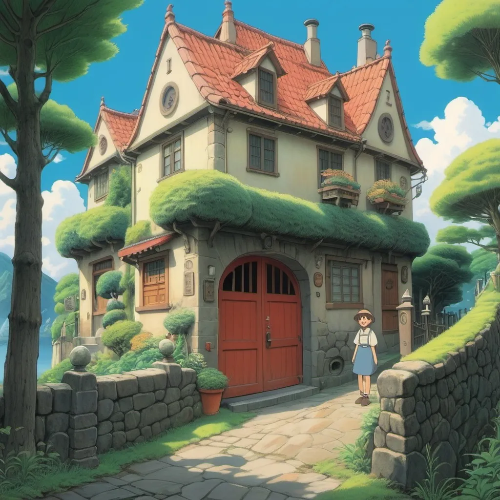 Prompt: Ghibli Art 