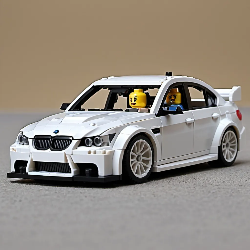 Prompt: E90 M3 Lego