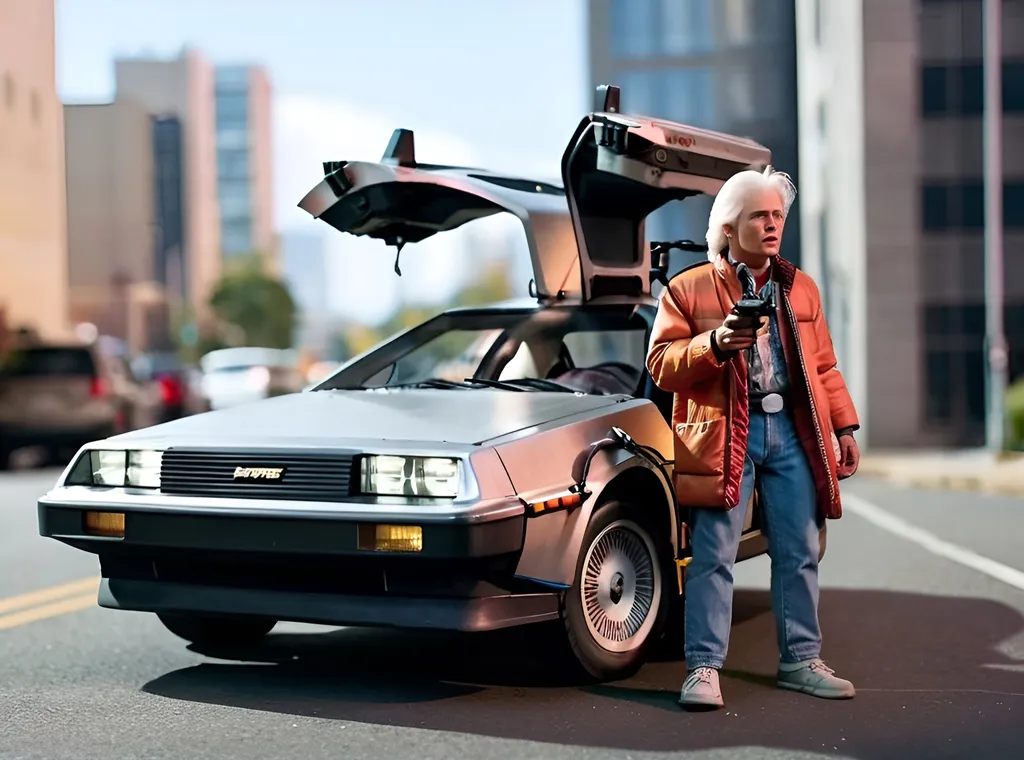 Prompt: Back to future