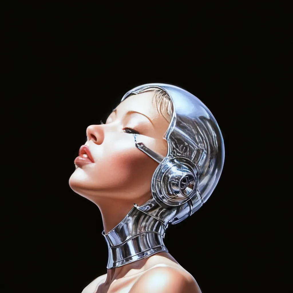 Prompt: Hajime Sorayama inspired
