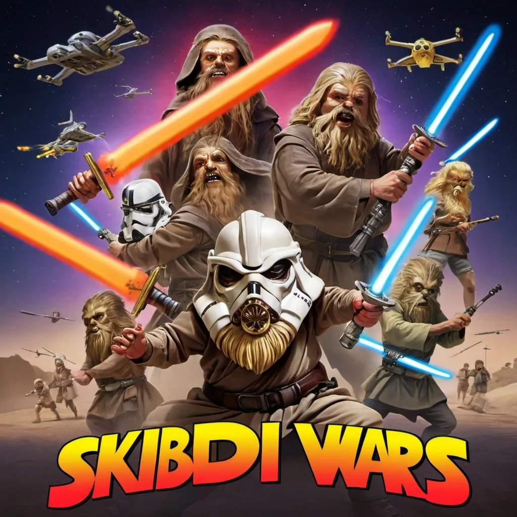 Prompt: skibidi wars