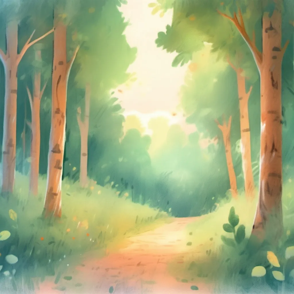 Prompt: the background of a country forest