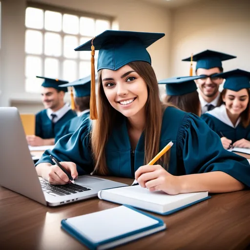 Prompt: Higher education university degree online education