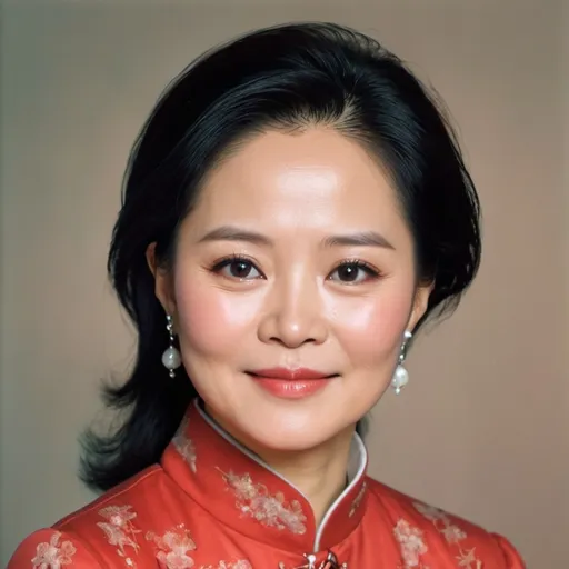 Prompt: portrait of Teresa Teng, extreme emotional sweetness