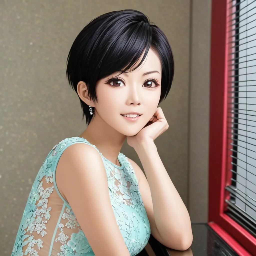 Prompt: （Charmaine Sheh）hong kong actress